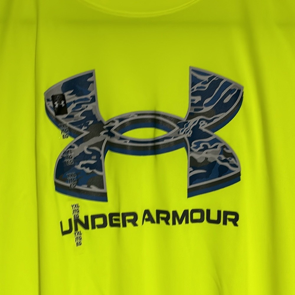 Under Armour Muscle Tank No sleeve Shirt Size YXL - Picture 4 of 5